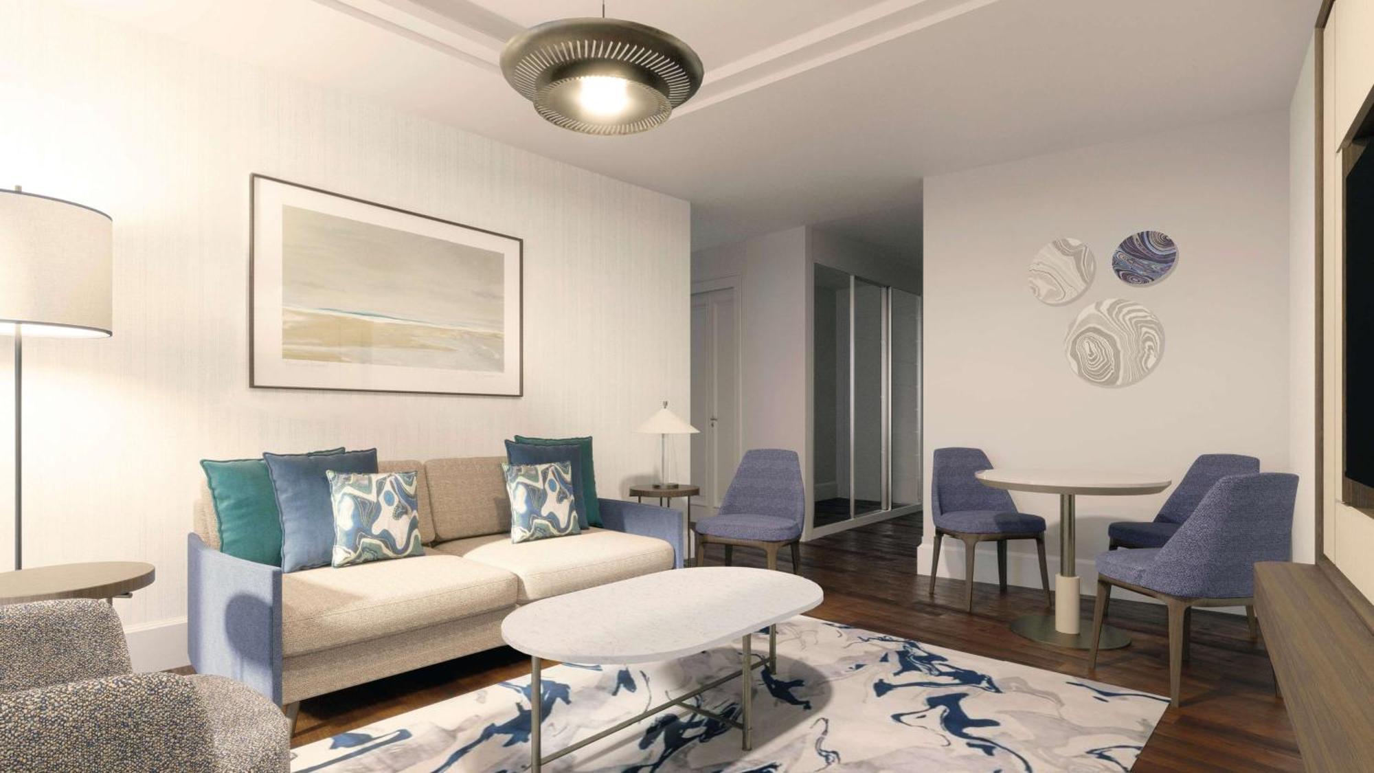 Hilton Mall Of Istanbul Exterior photo A staged living room